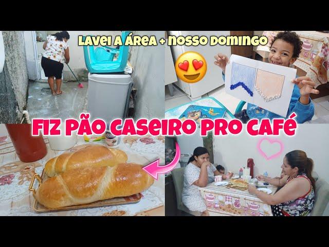 NEM ACREDITO QUE DEU CERTO  RECEITA DE PÃO CASEIRO + NOSSO DOMINGO