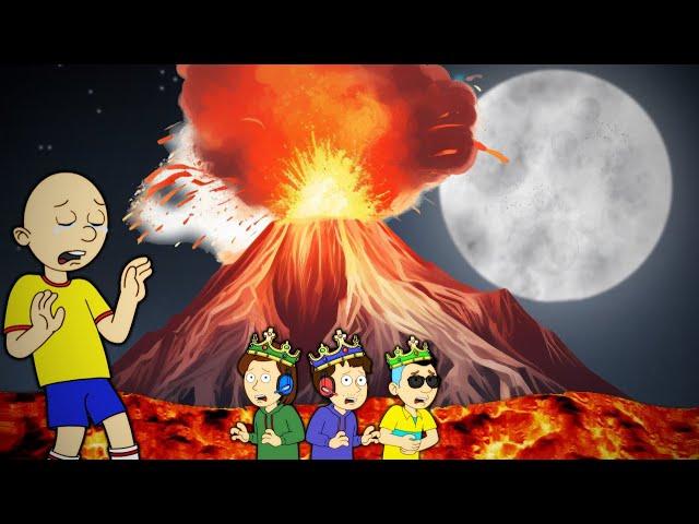 Caillou Survives second volcanic eruption