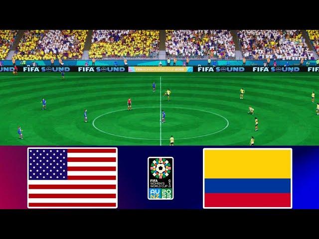 FIFA 23:  USWNT vs. COLOMBIA (w) | Nov 23, 2024 | FIFA Women's World Cup 2023 | PS5 Gameplay