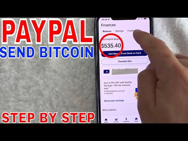  How To Send Bitcoin On PayPal 