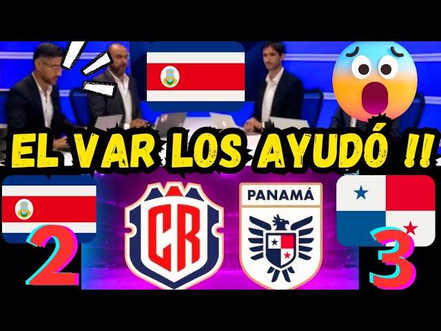 PRENSA TICA ROBO !! CASI LE GANAMOS A PANAMA ! NO ES JUSTO JUGAMOS BIEN  ! PANAMA VS COSTA RICA