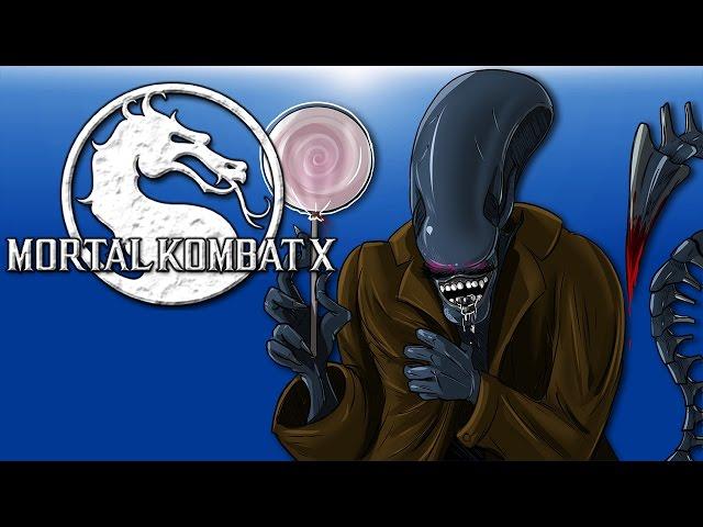 Mortal Kombat X - Ep 18 (Alien Vs Predator) 7 Inches of Dangling Death!