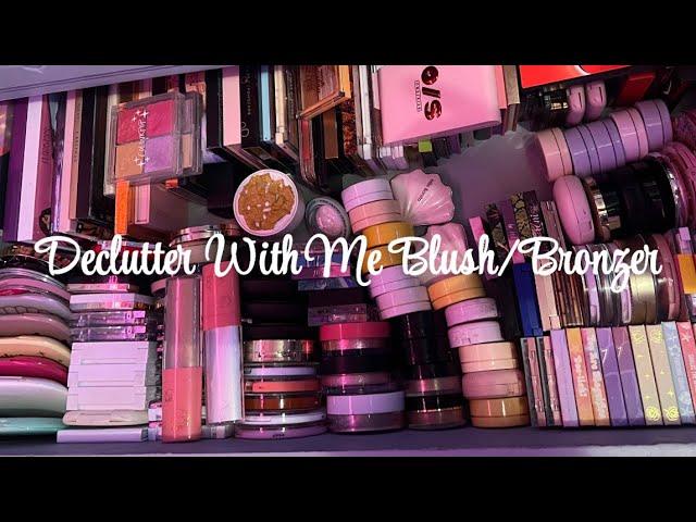 HUGE BLUSH & BRONZER DECLUTTER | beauty_by_say