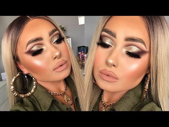 SHOP MY STASH | SMOKEY CUT CREASE | Highend Makeup Tutorial