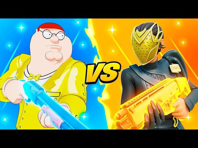 PETER GRIFFIN VS NISHA (Mythic 1v1)