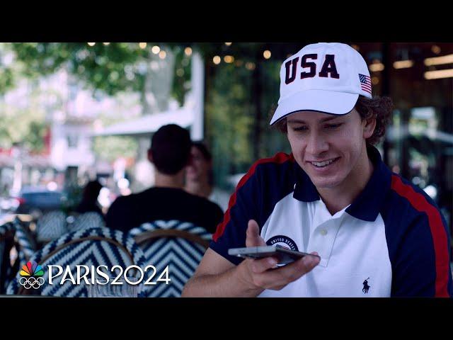 One Day In Paris with Jagger Eaton ​​| Paris Olympics | NBC Sports