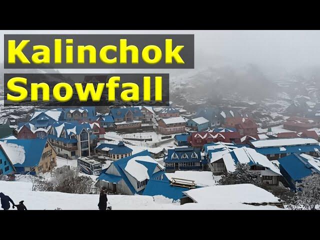 Kalinchok Snow Fall 2022