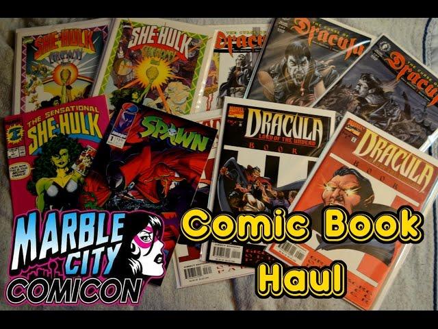 Marble City Comicon Comic Book Haul | The Nerd Village