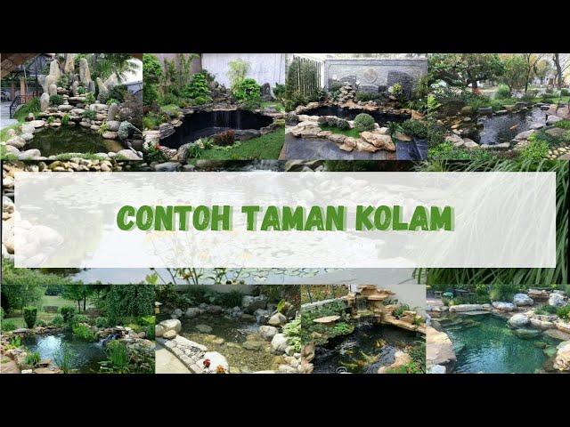 INSPIRASI DESAIN TAMAN KOLAM