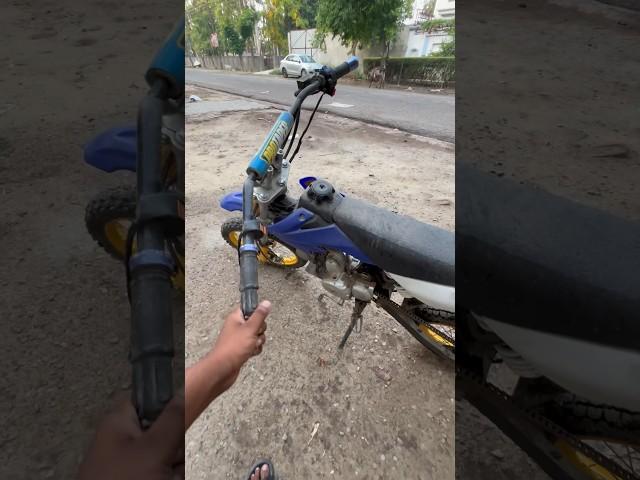 Dirt Bike se hua accident #dirtbike #minibike #skateaction