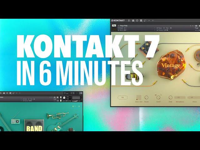 This is how most of you will use Kontakt 7 