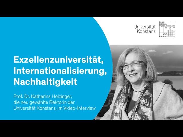 Exzellenzuniversität, Internationalisierung, Nachhaltigkeit