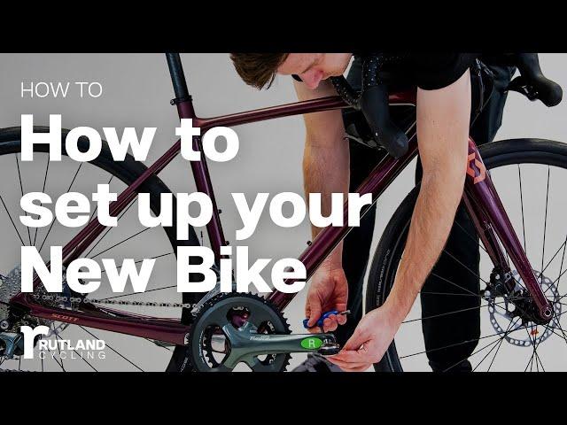 How to set up your new bike | Rutland Cycling