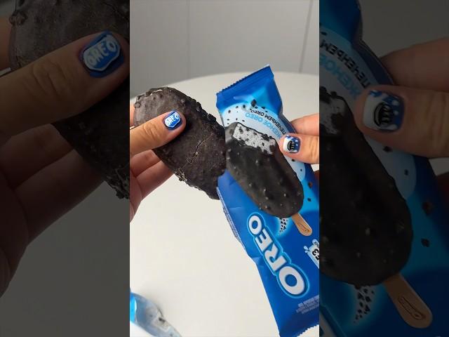 Oreo ice cream #asmr #unpacking