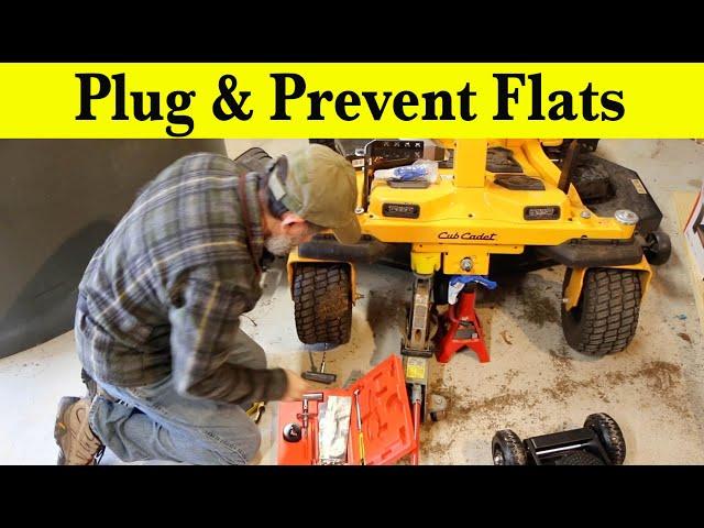 Do you have a tire plug kit and magnet sweeper? How to fix and prevent flat tires on the homestead