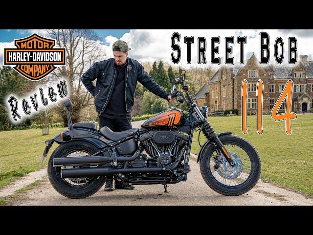 Street Bob 114 Review. Is the NEW 2021 Harley-Davidson softail THE COOLEST motorbike on the street?