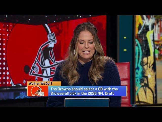 Should Browns pick a QB with No. 3 pick in 2025 NFL Draft? | 'GMFB'