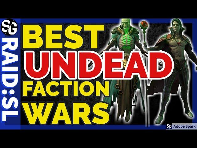 [RAID SHADOW LEGENDS] UNDEAD TOP FW CHAMPS UNDEAD TOP FACTION WAR CHAMPIONS