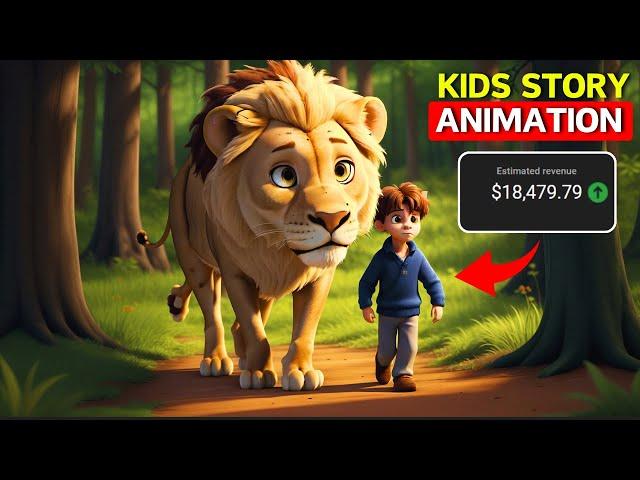 Earn $700/day By creating kids Animation story video with FREE AI tools (Amazing)