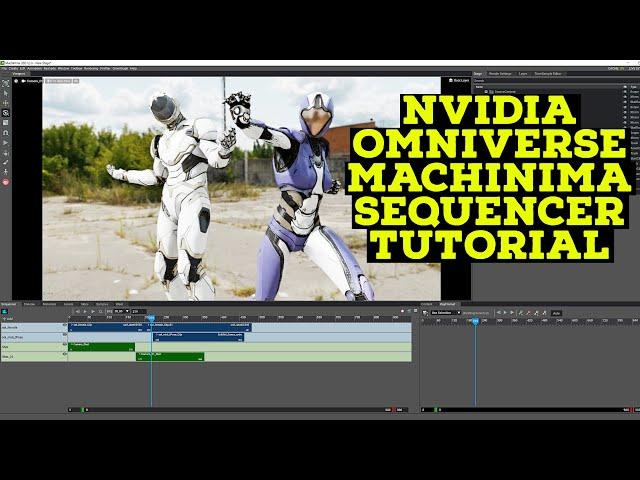 NVIDIA Omniverse Machinima Sequencer Tutorial