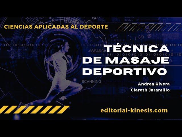 TECNICAS DEL MASAJE DEPORTIVO