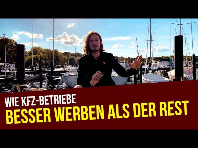 Der häufigste Werbefehler von KFZ-Betrieben - mach's besser als der Rest! [Robert Merz]