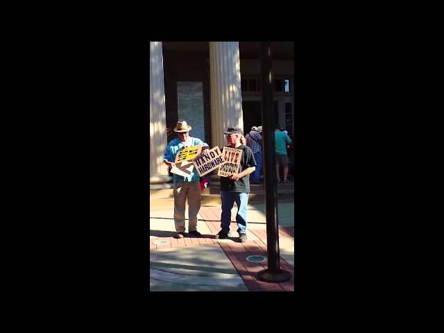 David & Andy's "Sign Session" @ Historic Franklin, TN's Antebellum Court House