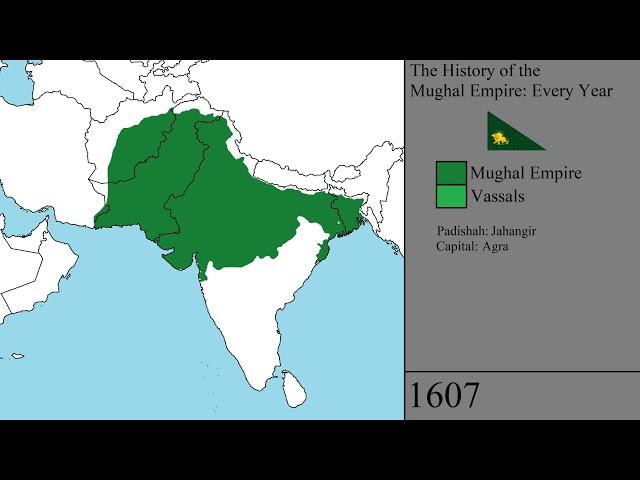 The History of the Mughal Empire: Every Year
