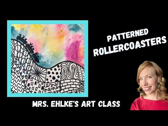 Patterned ROLLERCOASTER Art Project