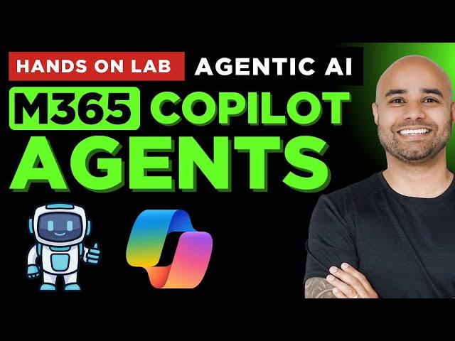 Copilot AI Agent Builder Hands on Lab | Create Your Own AI Agent (8 example Agents) in Microsoft 365