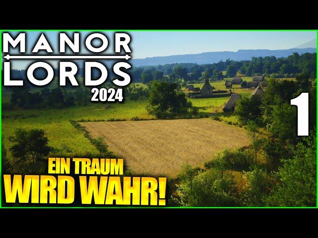 Ein Aufbauspiel Traum! | #1 | Manor Lords (2024)