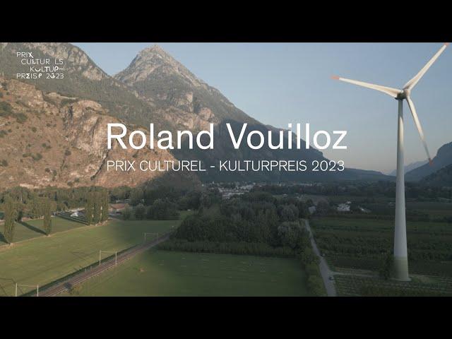 Roland Vouilloz - Prix culturel / Kulturpreis 2023