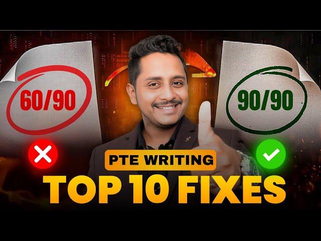 Crack the Code: 10 PTE Writing Fixes for a Perfect Score!