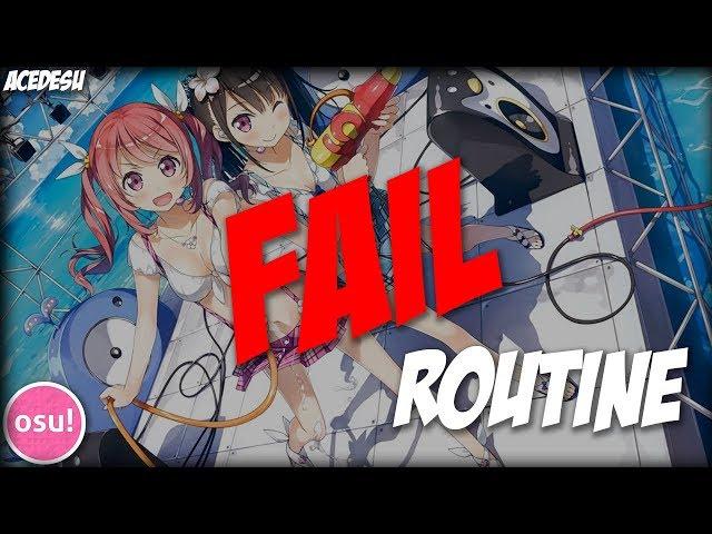 Osu! Silent Siren - Routine [Jumpy Route] Attempt - AceDesu