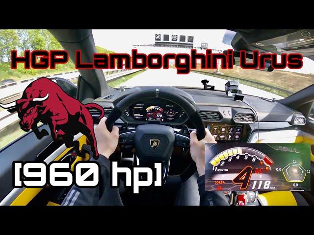 POV-Style: HGP Lamborghini Urus 962+ hp | World´s fastest SUV? 