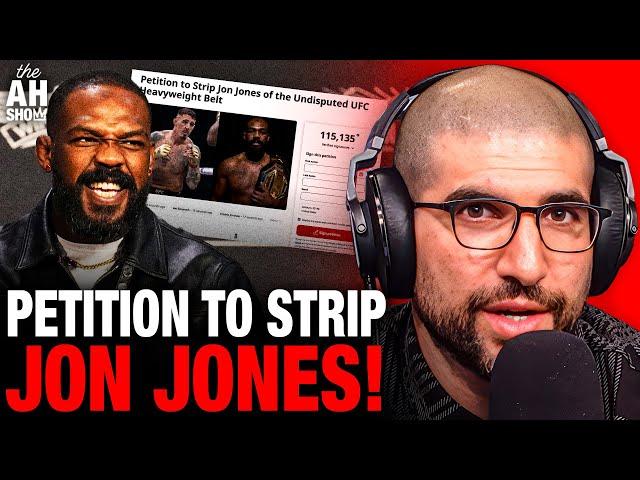 Petition to STRIP Jon Jones Goes Viral, Tom Aspinall Makes ‘Champion’ Announcement, Helwani Reacts