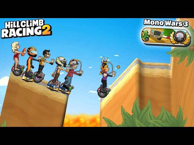 NEW MONO WARS 3 EVENT - Hill Climb Racing 2 Walkthrough