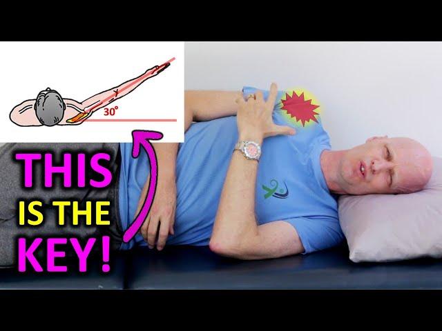 How To Sleep With Shoulder Pain (including Frozen Shoulder)