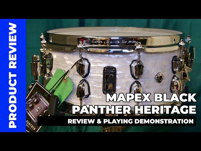 Mapex Black Panther Heritage Snare Drum | Drumshack London