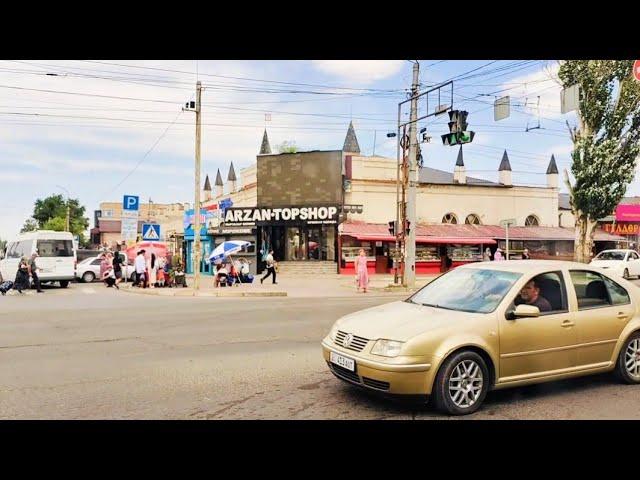 [4K] Bishkek city tour by public transport bus |downtown Bishkek street view |Kyrgyzstan city tour