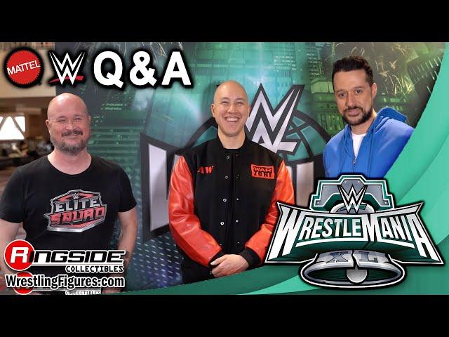 WrestleMania XL Mattel WWE Q & A with Bill Miekina & Steve Ozer! Wrestling Action Figure Questions