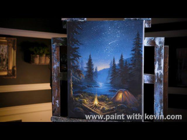 Starry Night Sky Painting