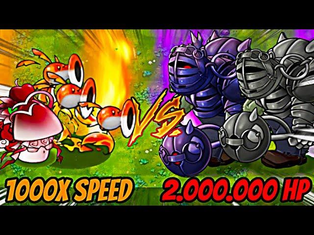 PVZ Fusion Battle! -  Max Power Fusion Plants vs Ultimate Obsidian Giant (*EXTREME*)