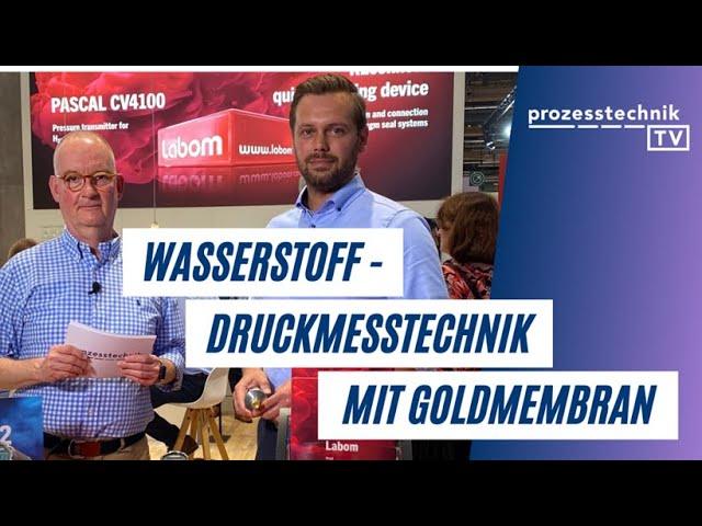 Druckmesstechnik für Wasserstoffanwendungen