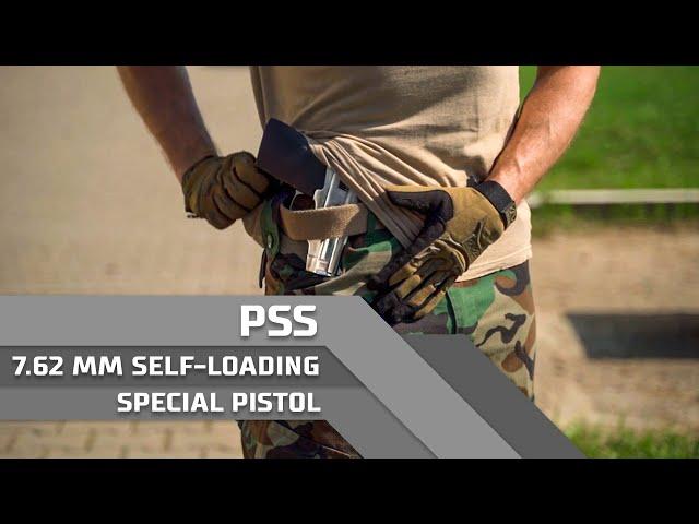 PSS 7.62 mm self-loading special pistol