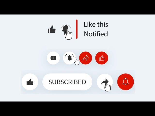 Subscribe and bell icon intro and sound without copyright | Subscribe Like share and comment