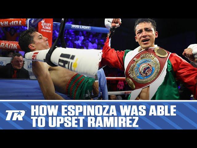 How Rafael Espinoza Was Able To Survive Vicious Knockdown To Upset Robeisy Ramirez & Win World Title