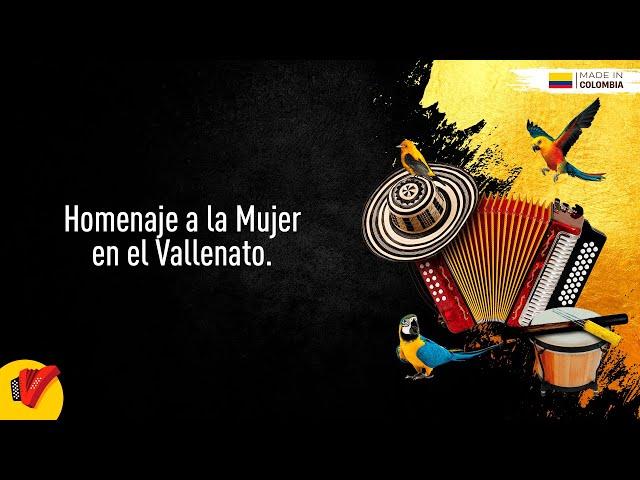 Homenaje A La Mujer En El Vallenato, Video Letras - Sentir Vallenato