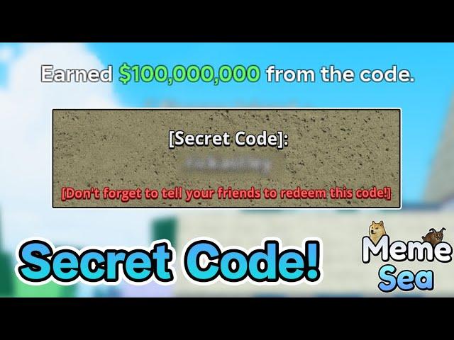 I Found the Secret Code in Meme Sea!