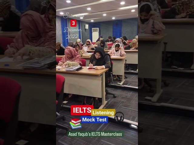 Listening Mock Test || Asad Yaqub's IELTS Masterclass